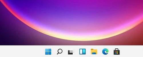 六、win11系统简化了任务栏