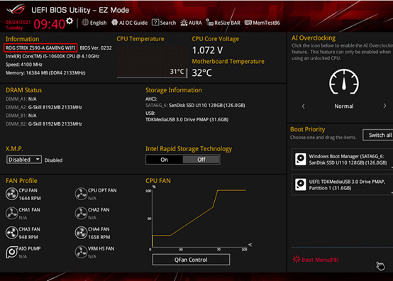 UEFI BIOS