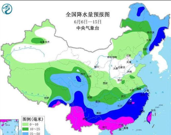 新一轮降雨来袭，大雨暴雨大暴雨分布下列地区，7～9号天气预报插图