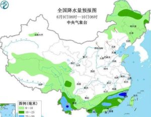 新一轮降雨来袭，大雨暴雨大暴雨分布下列地区，7～9号天气预报-哈喽生活网