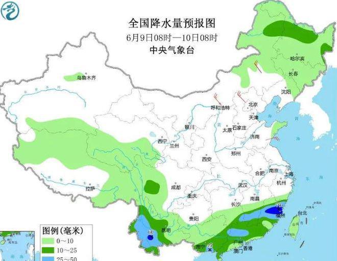 新一轮降雨来袭，大雨暴雨大暴雨分布下列地区，7～9号天气预报插图44