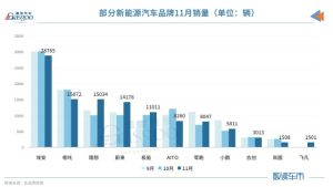 11月新能源品牌销量：极氪、问界闯出来了 压力给到小鹏-哈喽生活网