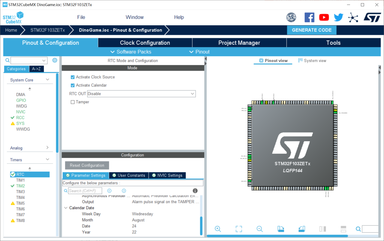 基于STM32的OLED多级菜单GUI实现（简化版智能手表）插图1515